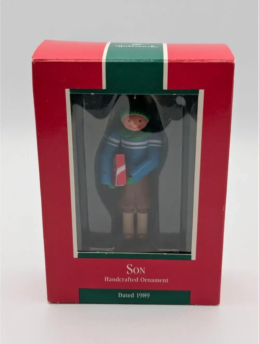 Hallmark Keepsake Son 1989, Vintage Christmas Ornament